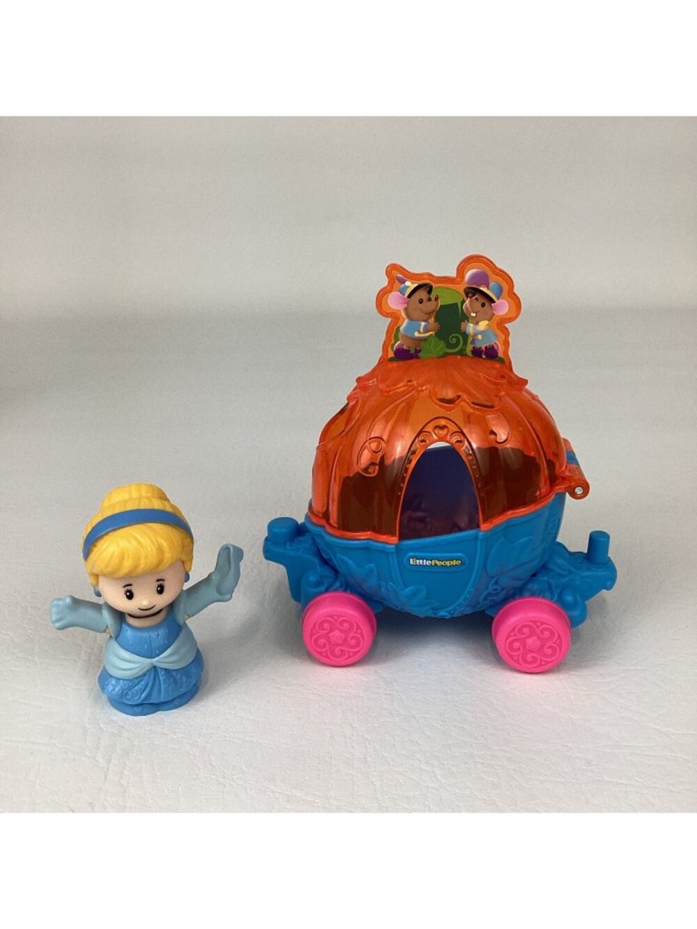 Fisher Price Little People Disney Princess Parade Cinderella Carriage Float Lot